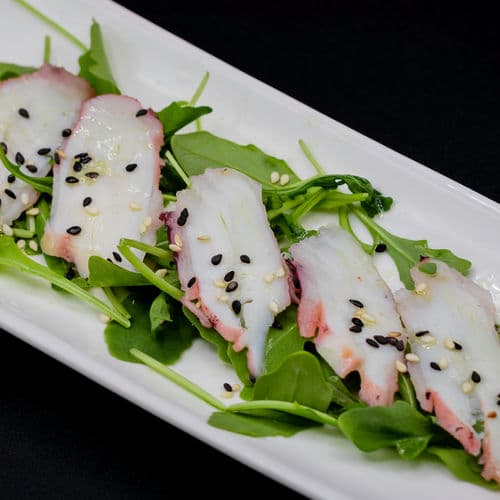 Pulpo con Rucula