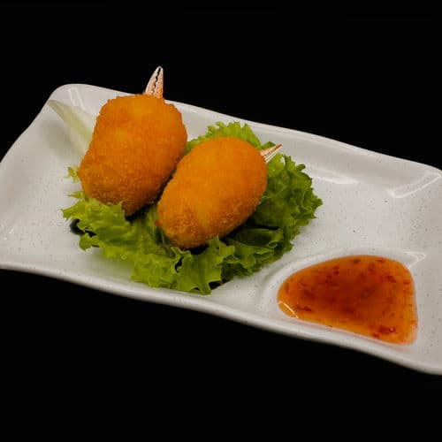 Piezas de Cangrejo Fritas (4p)